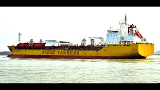 22273 DWT Liberian flagged Chemical Products Tanker STOLT SPAN [upl. by Yromas]