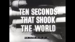 ATOMIC BOMBING OF HIROSHIMA DOCUMENTARY quotTEN SECONDS THAT SHOOK THE WORLDquot 75794 [upl. by Ruffin905]