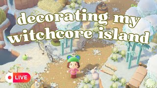 Decorating my witchy ACNH island ✿ animal crossing new horizons [upl. by Aldus55]