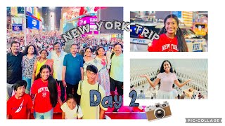 Visiting TIME SQUARE  Staten Island  Wallstreet Bull  Ferry Ride  Statue of Liberty  Day 2 Vlog [upl. by Wilmar]