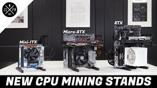 BEST CPU Mining Stand for Crypto Mining in 2024  3D Print Master LLC [upl. by Agn758]