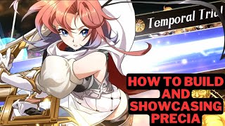 How to Build and Showcasing Precia  Langrisser M [upl. by Acinorahs]