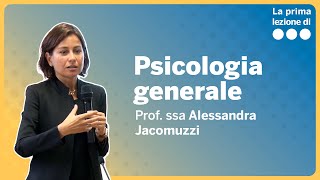 La prima lezione di Psicologia generale  Alessandra Jacomuzzi [upl. by Clem]