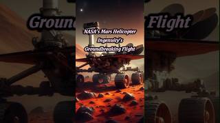 NASA’s Mars Helicopter Ingenuity’s Groundbreaking Flight facts youtubeshorts nasa [upl. by Yettie457]