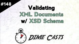 Validating XML Documents w XSD Schema [upl. by Htebi]