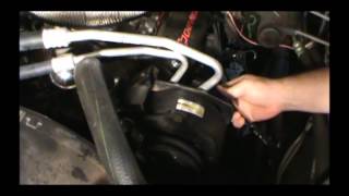 1985 Chevy C30 AC Compressor amp Hose Install [upl. by Ahsel]