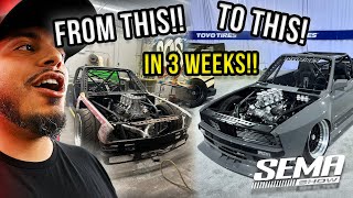 Building An LTO E30 Into a SEMA Show Car in 20 minutes [upl. by Kries]