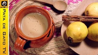 Atole de guayaba fácil y delicioso  Easy and delicious guava light beverage [upl. by Enaenaj]