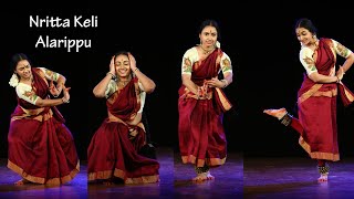 Nritta Keli Alarippu by Harinie Jeevitha  Sridevi Nrithyalaya  Bharathanatyam Dance [upl. by Moersch152]