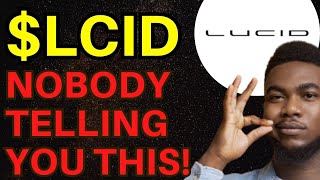 LCID Stock MASSIVE MONDAY buy now or what LCID [upl. by Pattie]