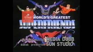 Superfriends intro 2 TV3 Barntrean 1993  SvenskaSwedish [upl. by Glenda]