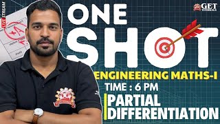 MATHS 1  Partial Differentiation  ONE SHOT Surendra Sir [upl. by Ambrosine]