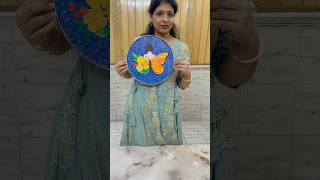 Painting with ceramic cone shorts youtubeshorts painting diy handmade homedecor [upl. by Anirba]