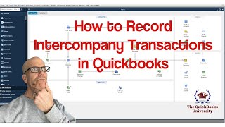 How to Record Intercompany Transactions in Quickbooks [upl. by Ardelis]