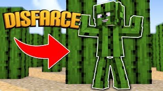 Minecraft DISFARCE DE CACTO  EscondeEsconde [upl. by Esimaj34]