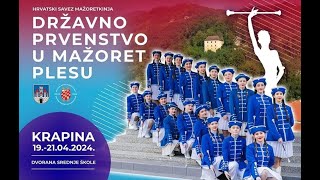 DRŽAVNO MAŽORET PRVENSTVO KRAPINA 2024 [upl. by Madelyn666]