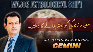 Gemini Weekly HOROSCOPE 4 November To 10 November2024urdu Horoscope [upl. by Adnahsed]