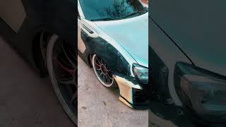 BRZ Wide Body Installed 🔥 hanmedia brz car [upl. by Alfred]