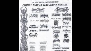 DEADEN usa live lakewoodohio deathfest 1999 [upl. by Yrol]