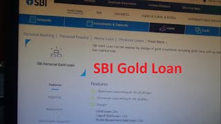 sbi gold loan interest details 2020 [upl. by Iy528]