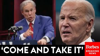 BREAKING NEWS Greg Abbott Issues Blunt Warning To Biden About Second Amendment Rights At NRA Forum [upl. by Lertnahs]