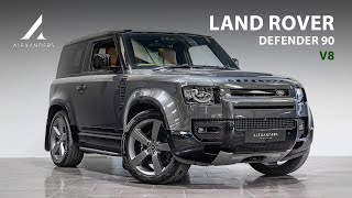 Land Rover Defender 90 V8  Walkaround [upl. by Ciardap688]