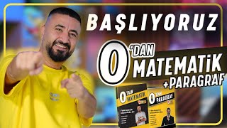 BAŞLIYORUZ  0 DAN MATEMATİK  0 DAN PARAGRAF KAMPLARI [upl. by Haines]