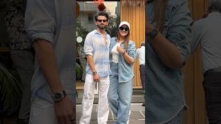 Taking our Monday BLUES away😍  Sonakshi Sinha Zaheer Iqbal  shorts couplegoals [upl. by Hilaria]