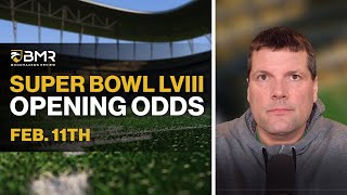 49ers vs Chiefs  Super Bowl LVIII Opening Odds Analysis by Donnie RightSide Feb 11th [upl. by Bigot]