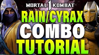 Mortal Kombat 1 Rain Cyrax Combos  Mortal Kombat 1 Rain Cyrax Combo Tutorial [upl. by Acirne]