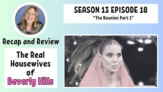 Real Housewives of Beverly Hills RECAP Season 13 Episode18 REUNION PART 1 BRAVO TV 2024 [upl. by Wilmette]