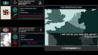 HOI4 TNO  French War Against Germany VxVianna you are a Nazi and you support racism [upl. by Wonacott]