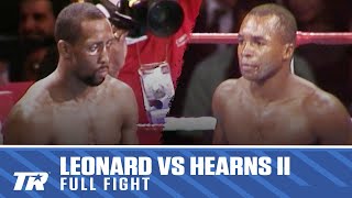 When Two Boxing Legends Met For A Second Time  Sugar Ray Leonard vs Thomas Hearns 2 [upl. by Notwen612]