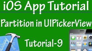 How to create partition in UIPickerView in iOS using Objective C [upl. by Catlee]