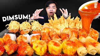 KALAAP 🥵 MUKBANG SEMUA JENIS DIMSUM MIE GACOAN  DIMSUM MIE KOBER SIRAM SAOS PEDAS [upl. by Nudnarb]