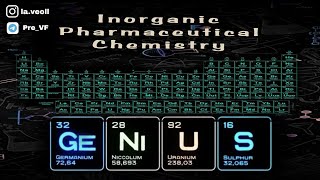 Inorganic Chemistry الكيمياء اللاعضوية المحاضرة الثالثة  صيدلة مرحلة ثالثة  كورس اول [upl. by Einrae]