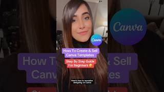 How Create amp Sell Canva Templates As A Beginner canvatutorial canvatips [upl. by Hilda]