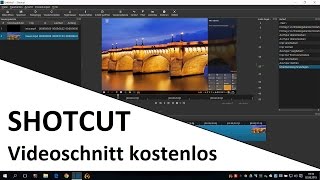 Videos kostenlos schneiden mit SHOTCUT  Programm Einführung deutsch [upl. by Acinomed691]