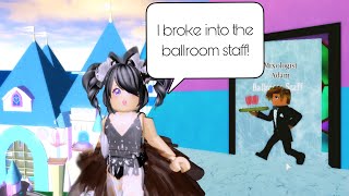 I broke into the ballroom staff Royale High secrets [upl. by Jaimie]