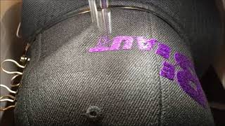 Brother Prs100 Embroidered Custom HatCap [upl. by Marx12]