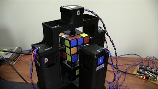 Worlds Fastest Rubiks Cube Solving Robot  Now Official Record is 0900 Seconds [upl. by Pampuch]