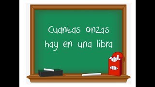 Cuantas onzas hay en una libra [upl. by Divd]