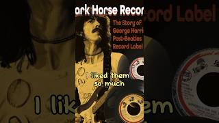 George Harrison Explains Forming Dark Horse Records to Produce Splinter beatles youtubeshorts [upl. by Orvah558]