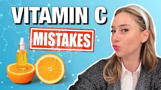 The Right Way to Use Vitamin C amp Mistakes to Avoid from a Dermatologist  Dr Shereene Idriss [upl. by Arbmahs]