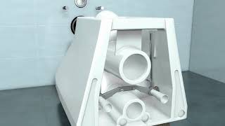 How to Install Duravit Durastyle Wall Hung Toilet [upl. by Aketal]