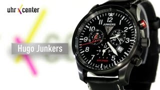 Junkers 66802 AlarmChronograph Herrenuhr [upl. by Nuahs]