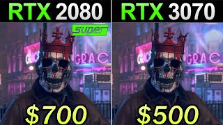 RTX 2080 Super Vs RTX 3070  1440p and 2160p Gaming Benchmarks [upl. by Ardnod]