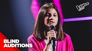 Vittoria riporta i Ricchi e Poveri a The Voice Kids 3 con “Non Tutta La Vita”  Blind Auditions [upl. by Ardua451]