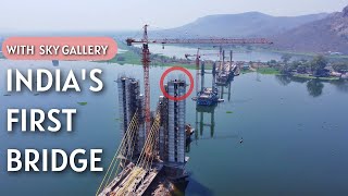 Ambhora Bridge Indias First Cable Stayed Bridge with Transparent Sky Gallery [upl. by Arriaet]