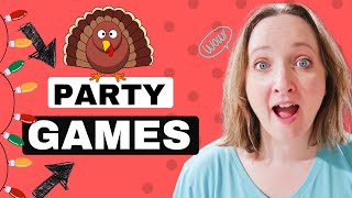 10 Thanksgiving HOLIDAY GAMES Everyone Can Play [upl. by Jareb886]